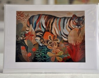 WALKING BY / Greeting Card with envelope (5x7")