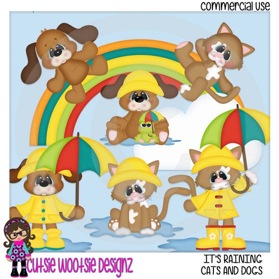 free clipart raining cats and dogs - photo #15