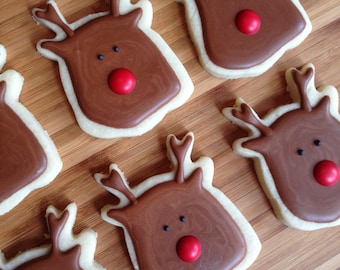 Reindeer Christmas cookies