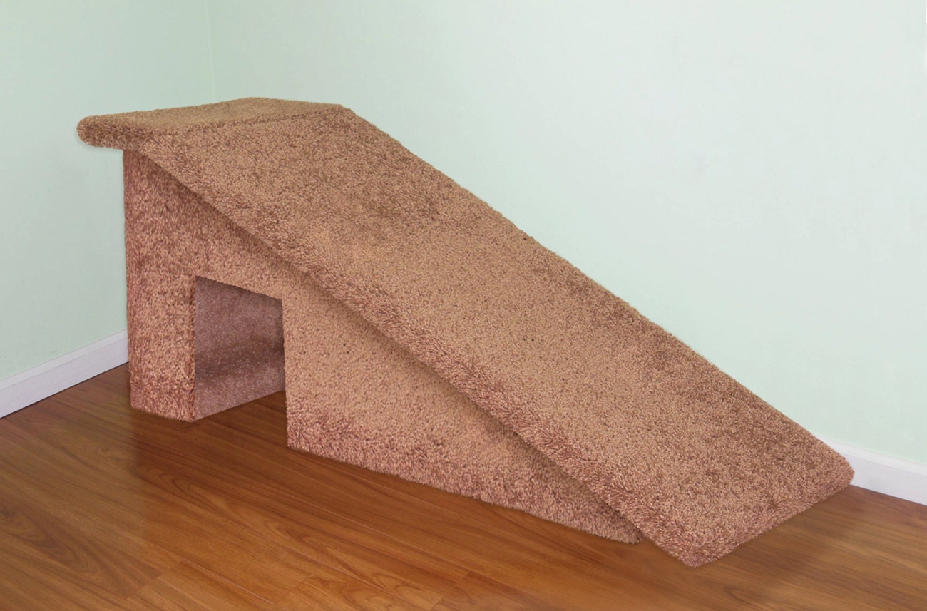 Dog Ramp Cat Ramp 18 Tall All Carpeted Dog by HamptonBayPetSteps