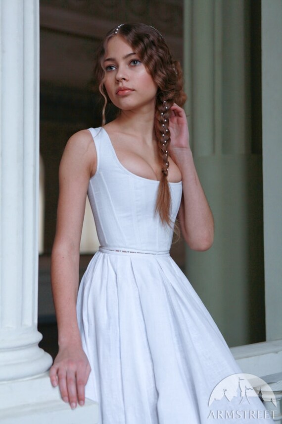 white juliet dress