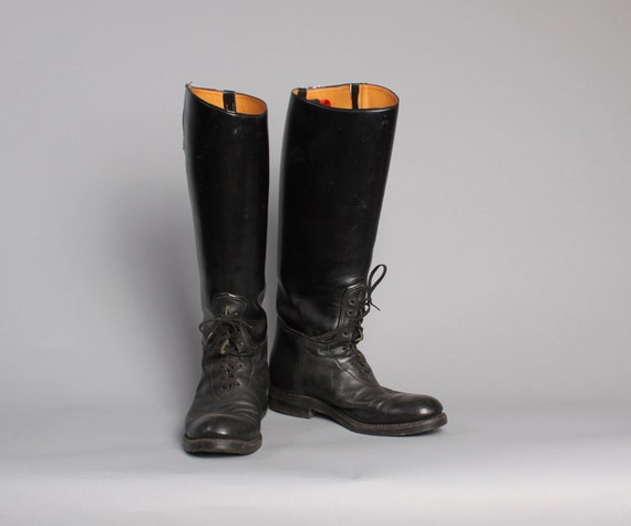 Custom Made DEHNER'S Riding BOOTS / Tall by ToughLuckVintage