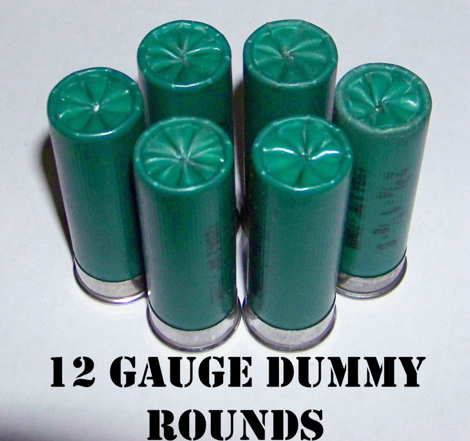 12 gauge Remington Shotgun Shells set of 6 dummy rounds for