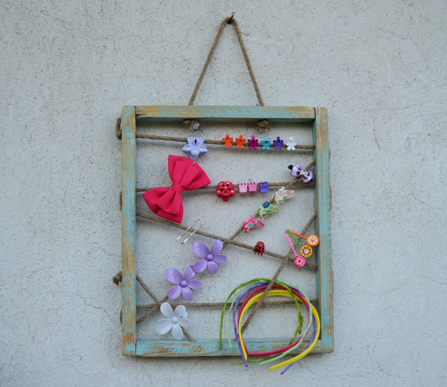 Hair accessories organizer Hair accessories stand Hanger for