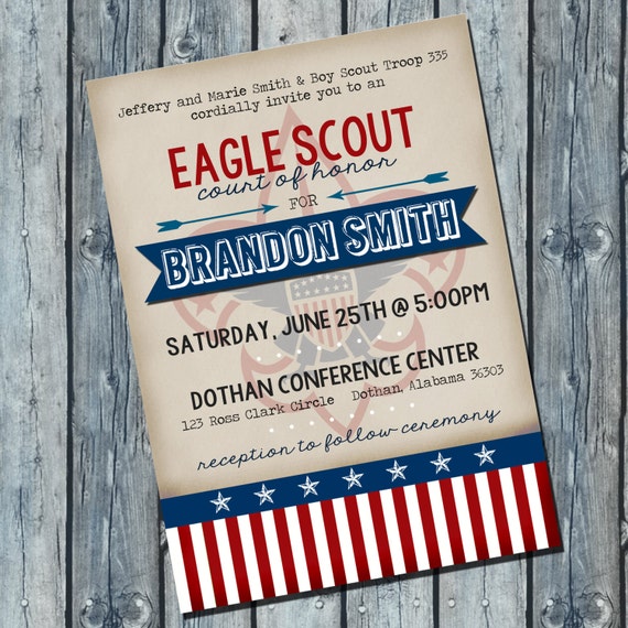 Eagle Scout Court Of Honor Free Invitations Download 6