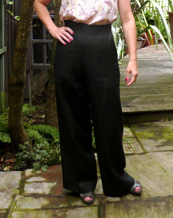 1940s high waisted pants