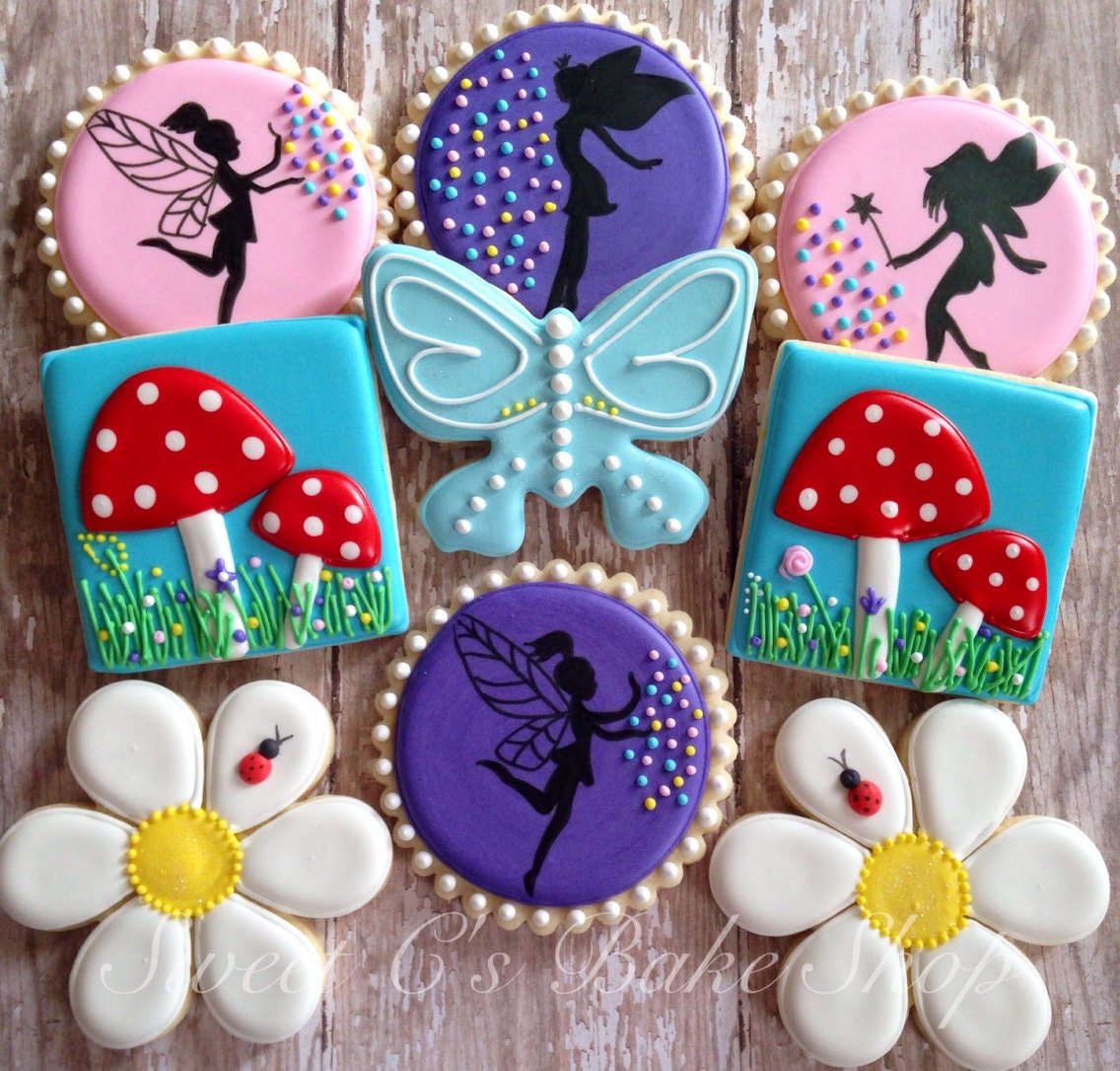 Fairy Cookies by on Etsy