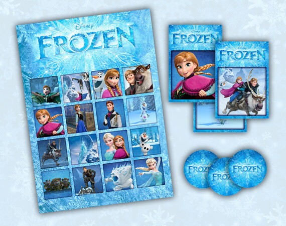 frozen bingo game