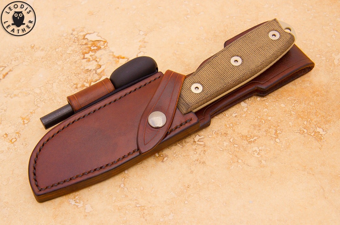 Leather ESEE3/RAT3 Sheath