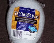 thumbnail image 2 of FloraCraft Styrofoam Eggs, 3 1/6 Inch By 2 5/16 Inch White Egg, Duck 2 of 12
