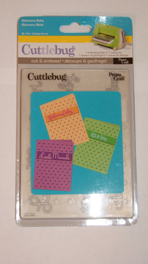 Brand New Cuttlebug BABY Embossing by