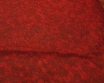 Plastic Bag Holder Burgundy/Garnet Textured Print Fabric