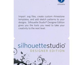Silhouette Studio Designer Edition License Key Code For Cameo, Curio Portrait 49.99 value