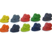 Santa and Sleigh Crayons set of 10 - Christmas Crayons - Stocking Stuffers - Party favors Il_170x135