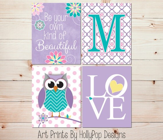Girls Room Wall Decor nursery wall art girls room decor girl owl art girl nursery Girls Room Wall Decor nursery wall art girls room decor girl owl art girl nursery