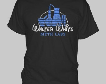 WALTER WHITE meth LABS funny disney Breaking Bad walt Heisenberg t-shirt all sizes! (#1739)