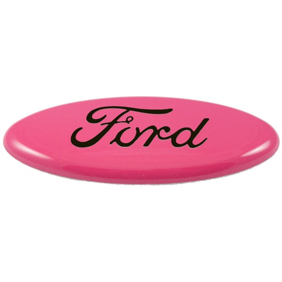 Where can i buy a pink ford emblem #2