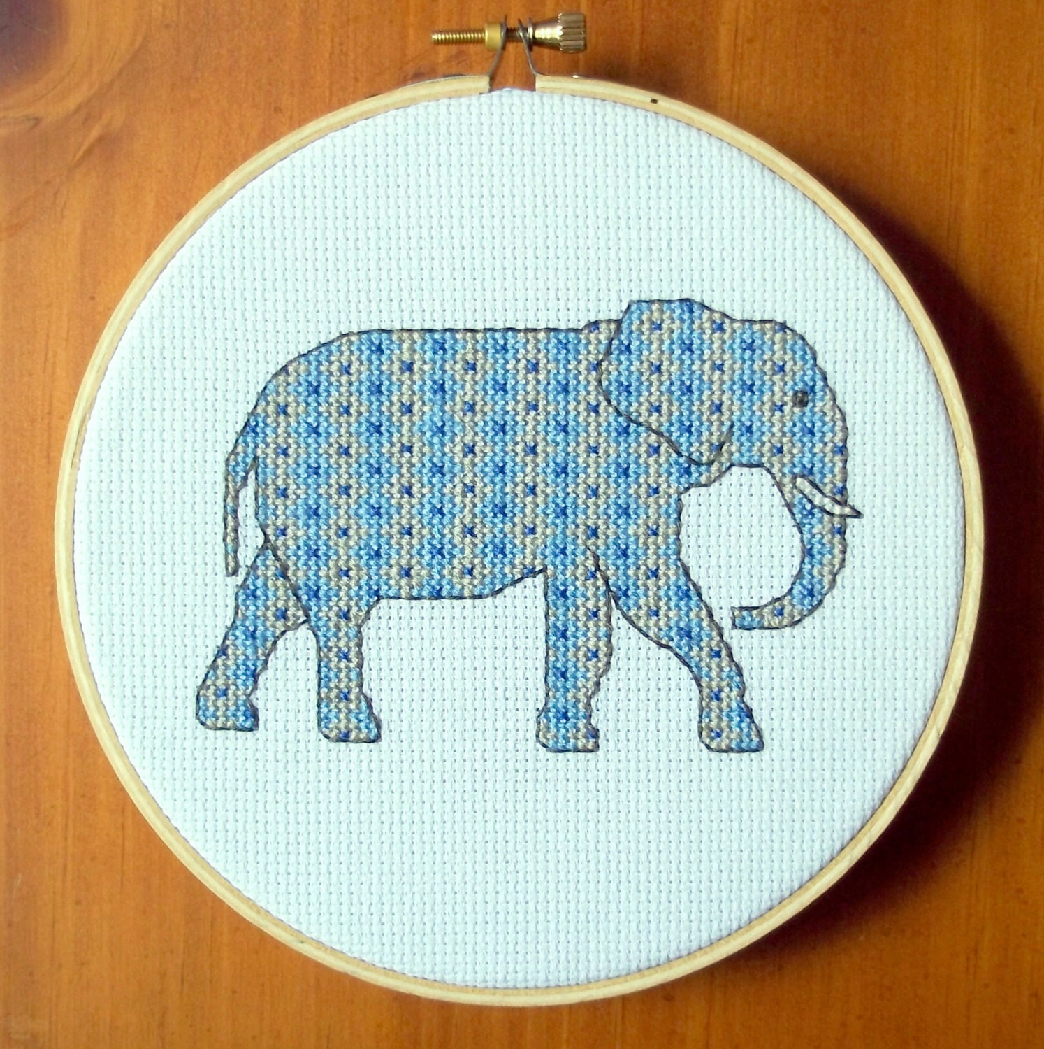 Elephant Cross Stitch Pattern Featured in Cross Stitch