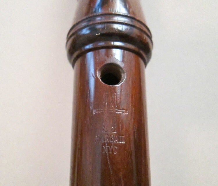 Kung Recorder in C Swiss Made Hargail NYC by LyricalVintage