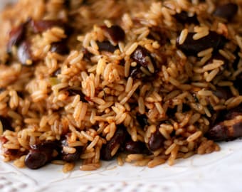Haitian Rice with Black Beans