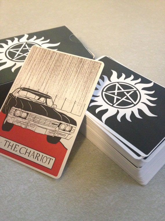 Supernatural Tarot Complete Deck by on Etsy