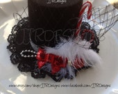 TALL- Christmas Top Hat-Headband-Toddler Top Hat- Christmas Hat- Christmas Headband Il_170x135