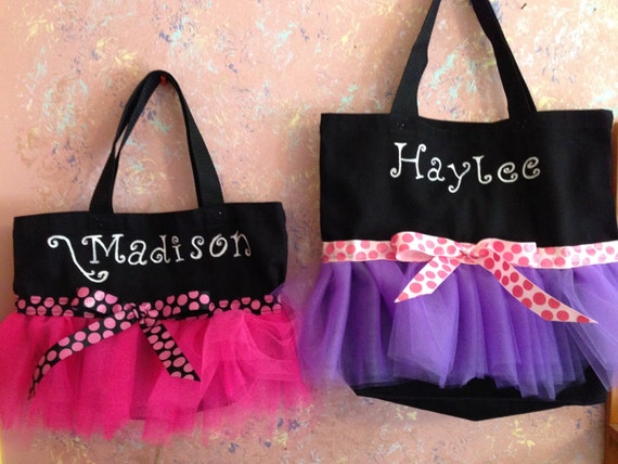 personalised dance costume bags