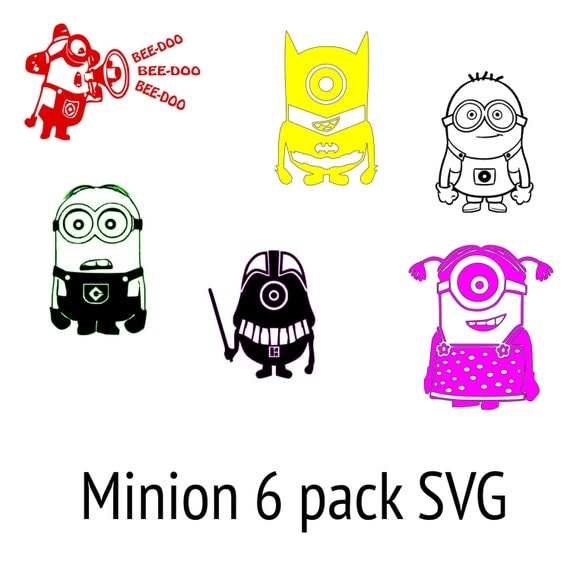 Download Minion SVG Files by LetsCutSomething on Etsy