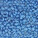 Pastel Turquoise : SuperDuo Czech Glass,2 Hole, 2.5x5mm, 10 grams (b-3D)