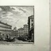 Antique Vasi Copperplate Engraving Print Spedale Chiesa Di S. Lorenzo in Lucina