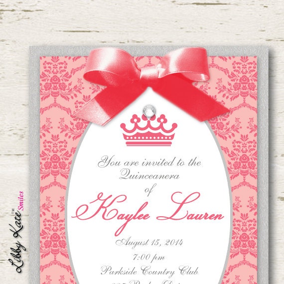 Invitations Sweet 15 4