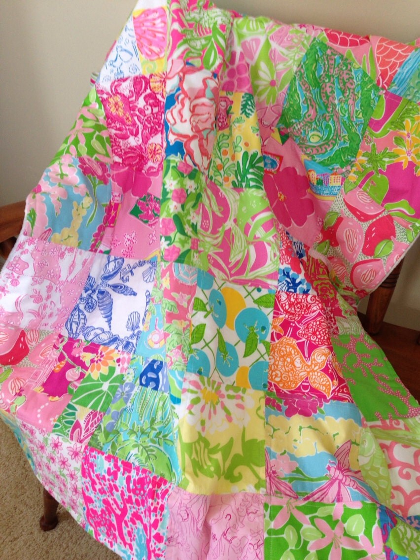 lilly pulitzer baby blanketlilly blanketbaby girlpatchwork lilly pulitzer baby blanketlilly blanketbaby girlpatchwork