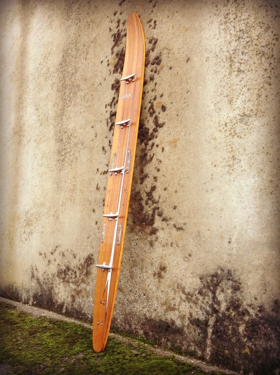 Vintage Water Ski Coat Rack Tahoe Cleats Boat Lake Beach Wall