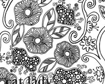 Popular items for childrens color page on Etsy