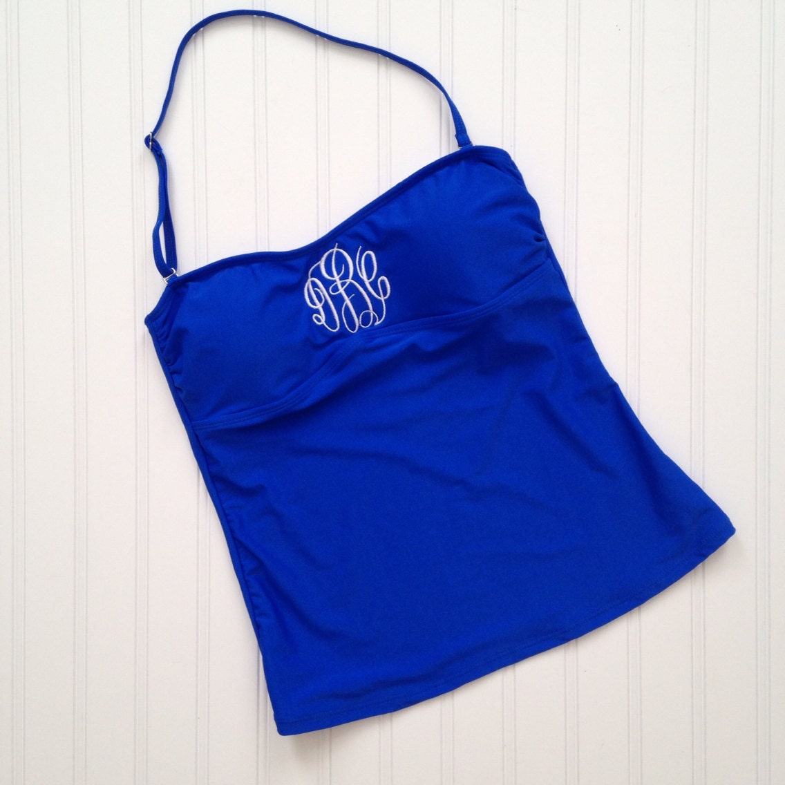 monogrammed swim shirt