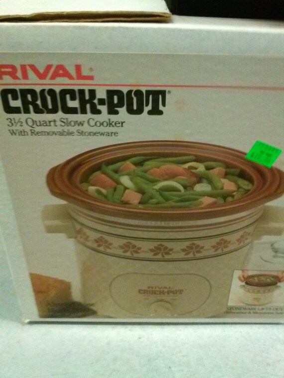 Vintage 1970's Rival CrockPot. The original slow cooker.
