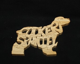 Cocker Spaniel puzzle