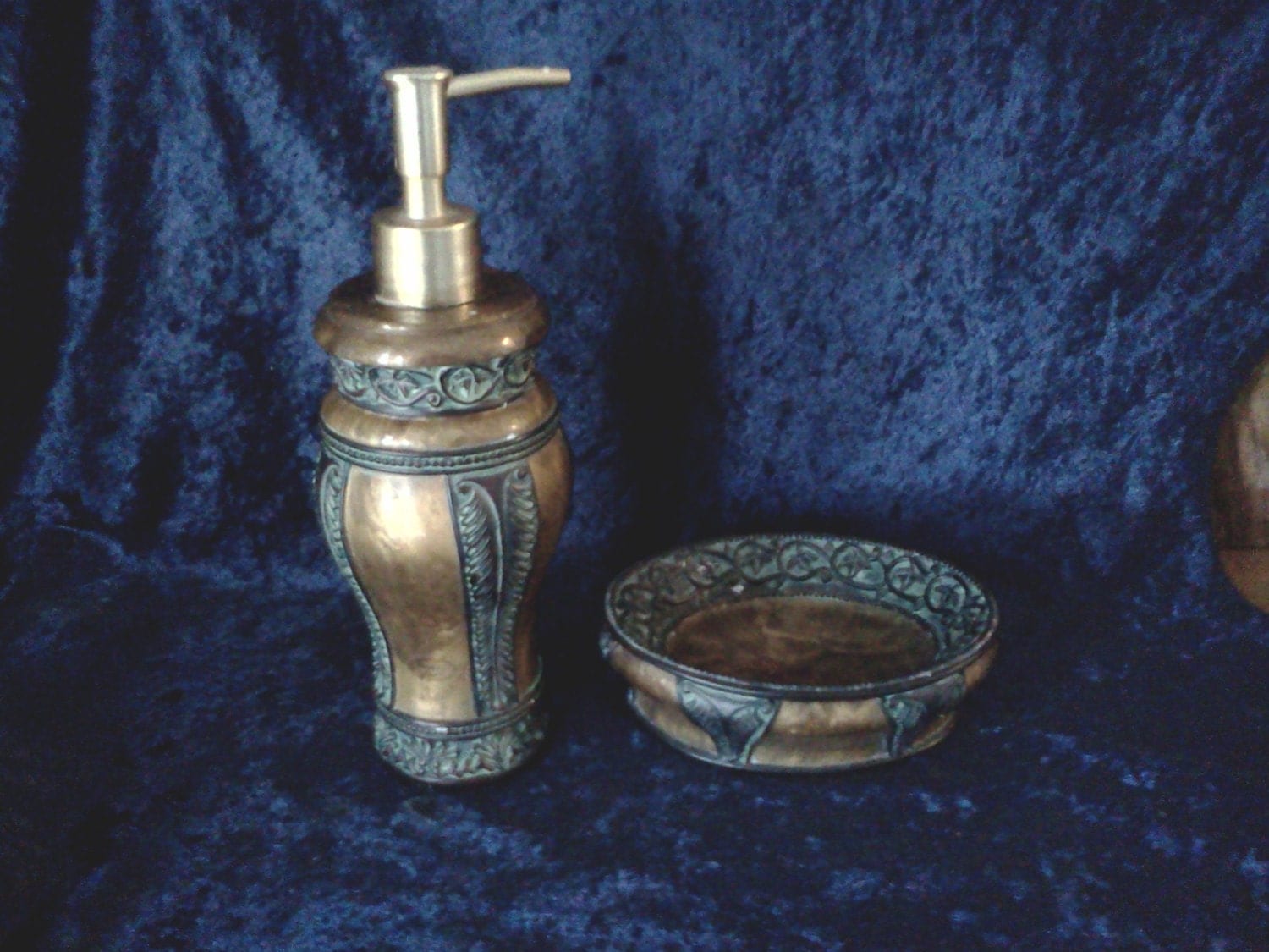 ornate soap dispenser