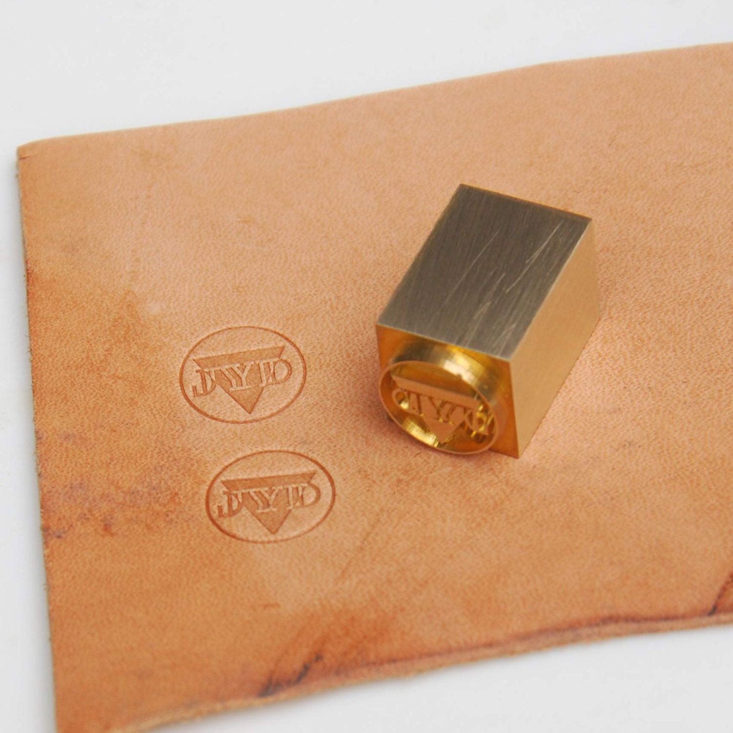 25mm Leather stamp leather logo metal stamp Hammer with