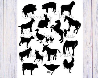 Lamb silhouette | Etsy