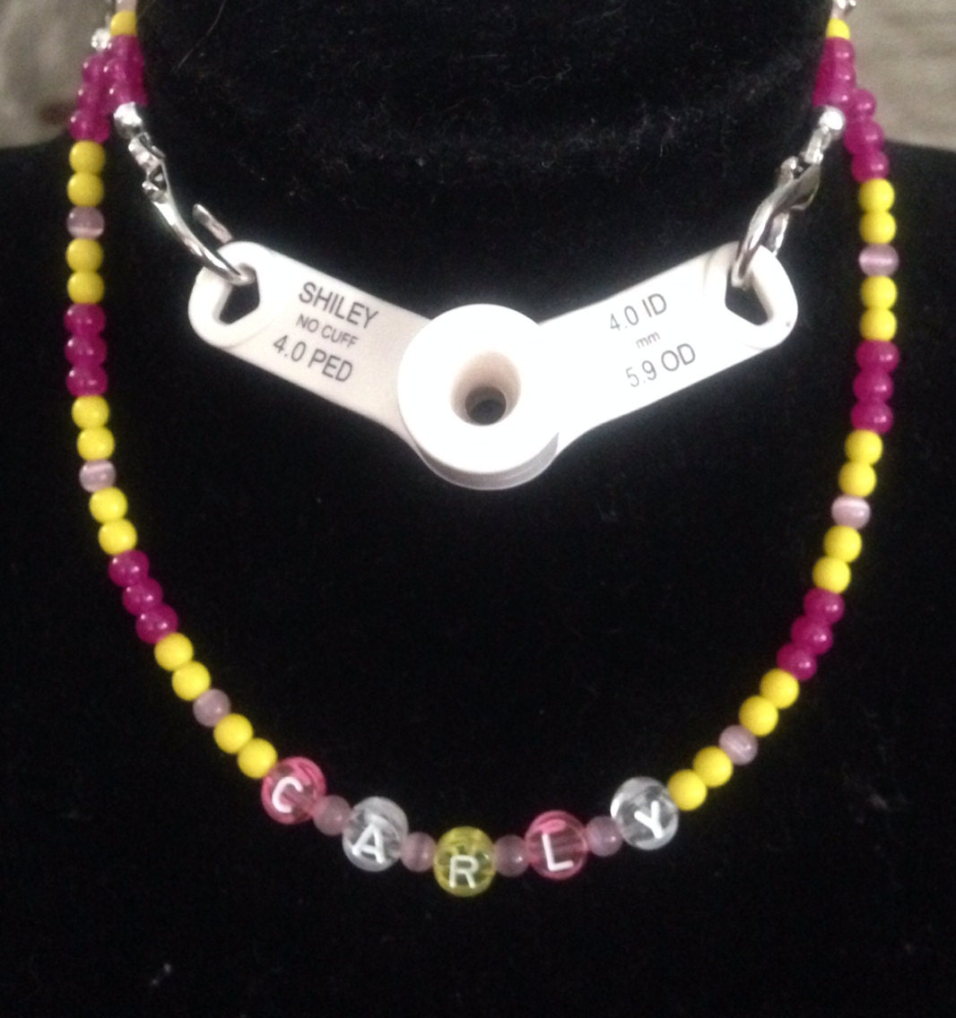 Personalized Trach Chain 95 And Under With