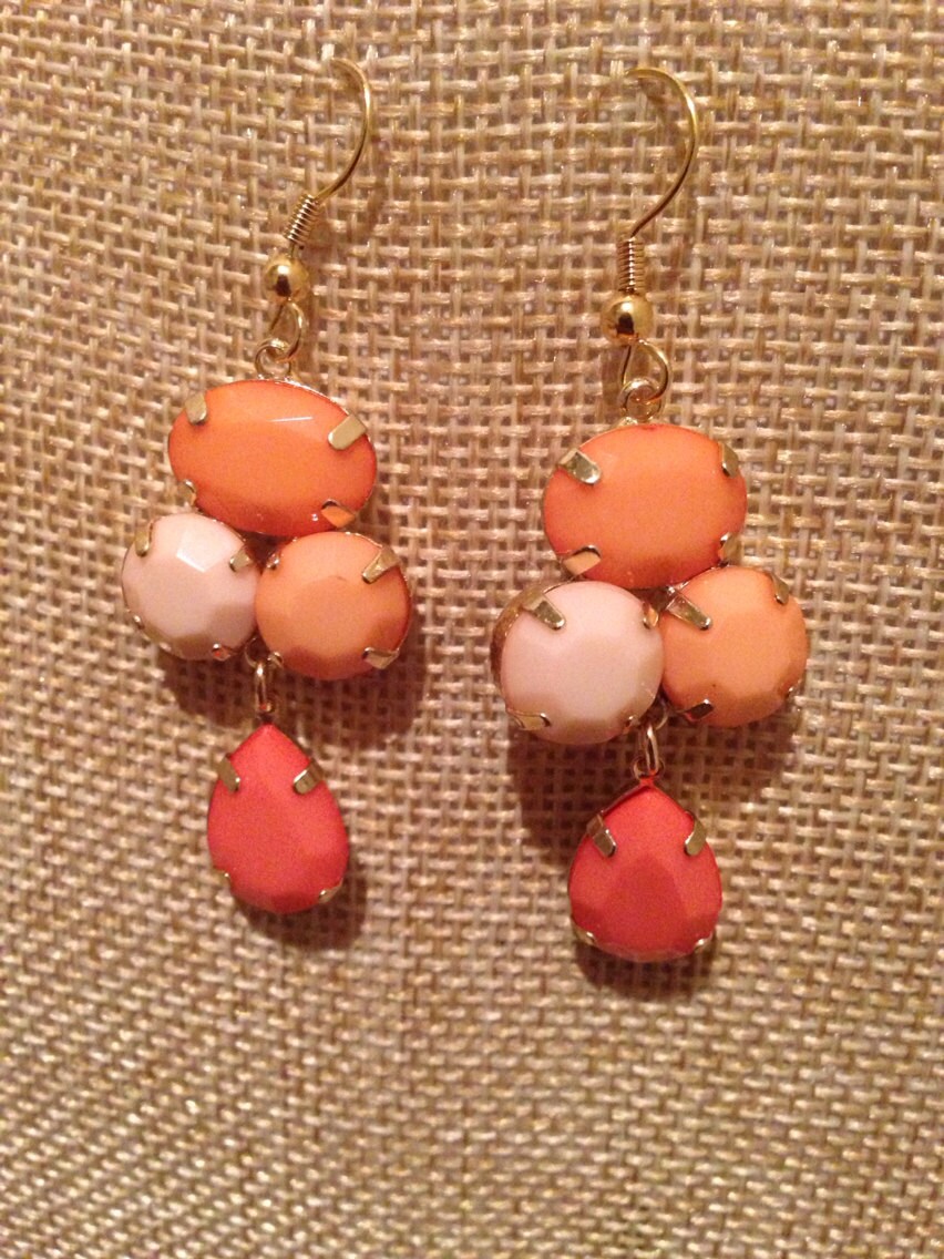 Coral Earrings