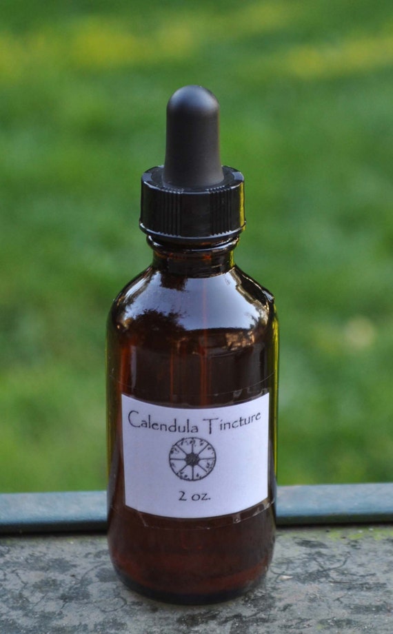 Calendula Tincture by TurningWheelFarm on Etsy