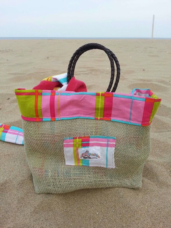 NEW ITEM!! Children's beach bag w. matching Summer Scarf