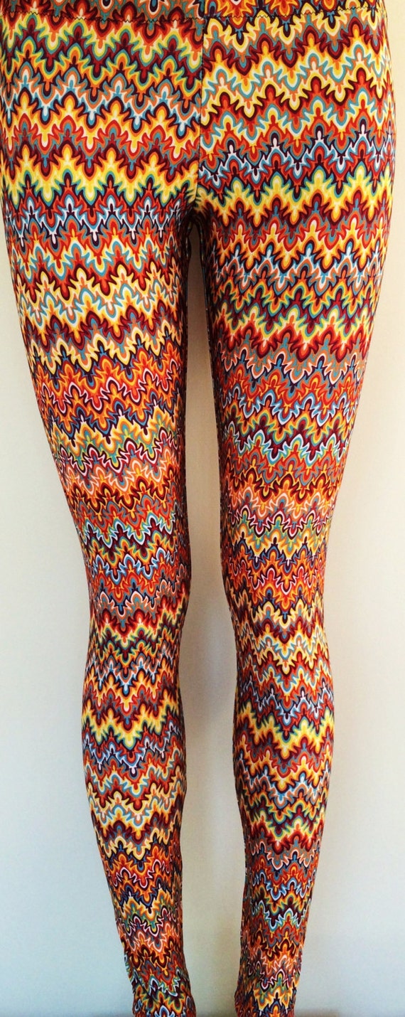 Soul Trend Leggings/Tights/Stretch Nylon Spandex Fabric/Orange