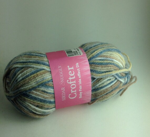 Sirdar Crofter Baby DK Fair Isle Effect by MostExquisiteThings