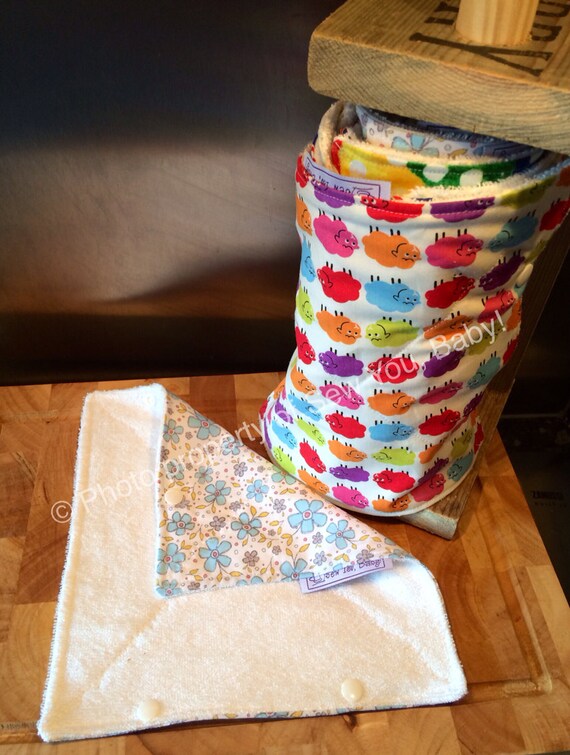 Reusable Kitchen roll set of 16 towels by SewYouBaby on Etsy