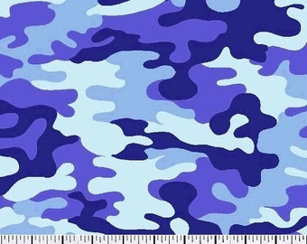 Camouflage Fabric sold per half yard 100% cotton Ideal for Designers Clothing, Home Decor, Camouflage outfit
