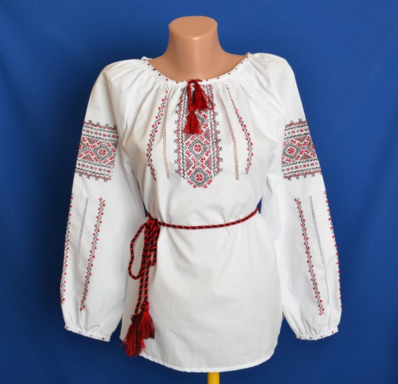 Ukrainian Hand Embroidered Womens Blouse. by StoreOfEmbroidery