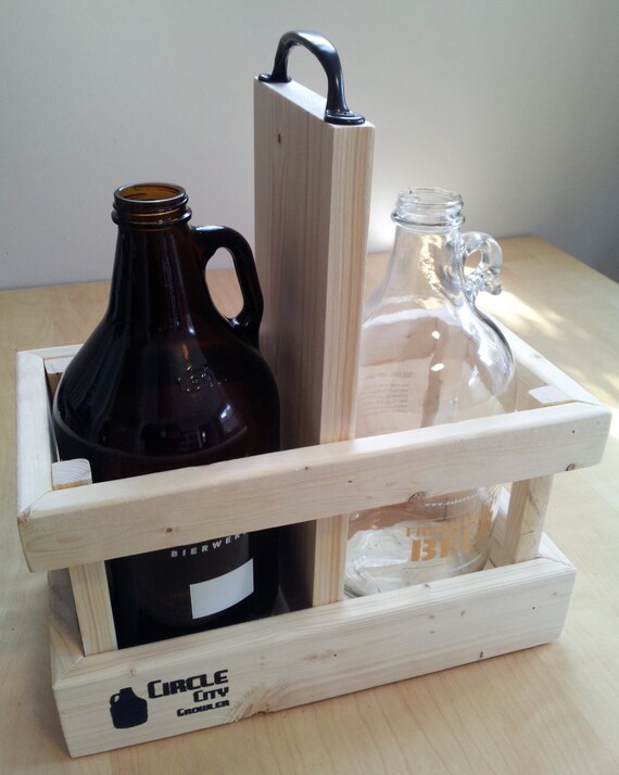Simple Standard Growler carrier made to hold by circlecitygrowler